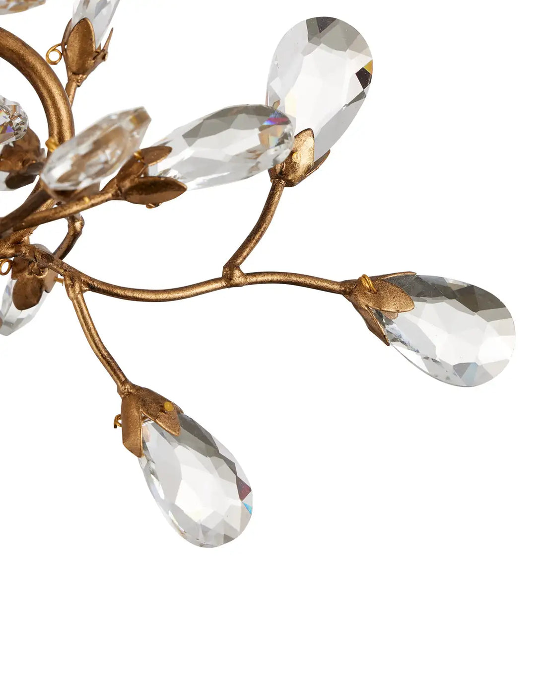 CURREY & COMPANY, CRYSTAL BUD SEMI-FLUSH MOUNT, SEMI FLUSH MOUNT LIGHT