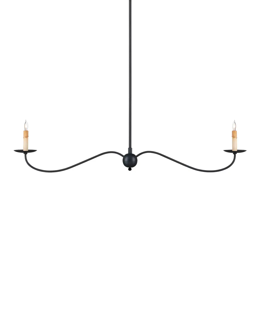 CURREY & COMPANY, SAXON LINEAR CHANDELIER, CHANDELIER LIGHT