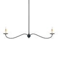 CURREY & COMPANY, SAXON LINEAR CHANDELIER, CHANDELIER LIGHT