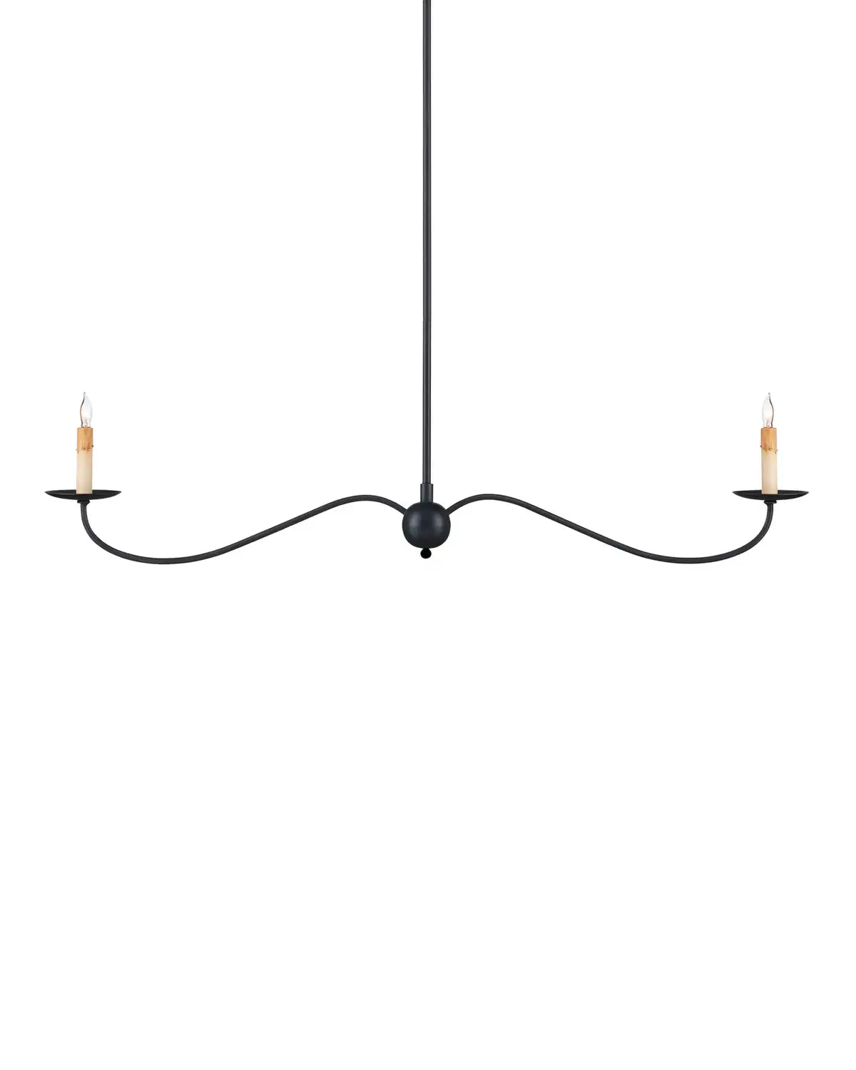 CURREY & COMPANY, SAXON LINEAR CHANDELIER, CHANDELIER LIGHT