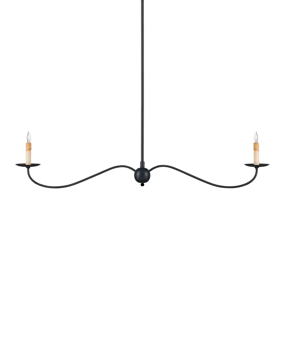 CURREY & COMPANY, SAXON LINEAR CHANDELIER, CHANDELIER LIGHT