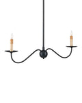 CURREY & COMPANY, SAXON LINEAR CHANDELIER, CHANDELIER LIGHT