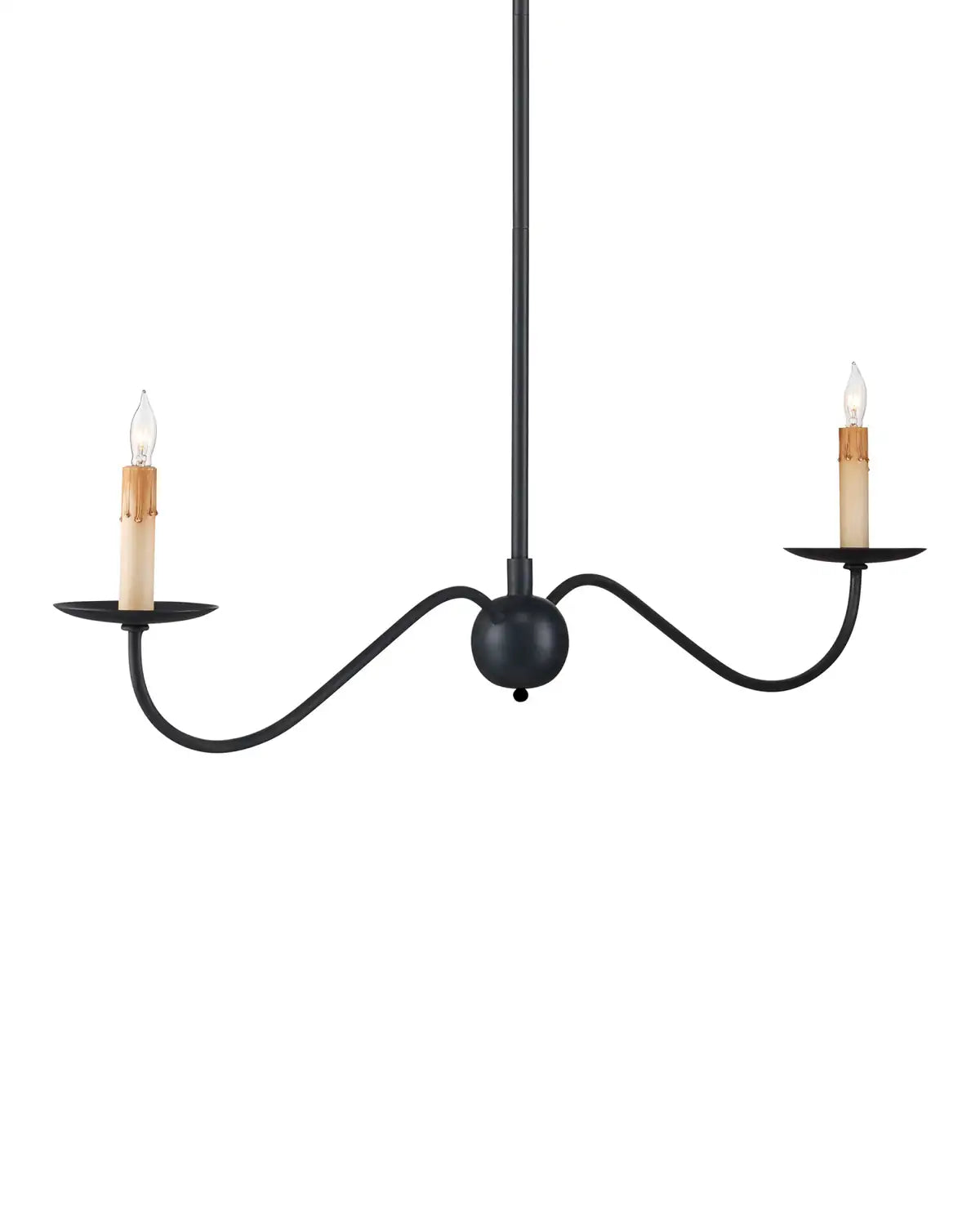 CURREY & COMPANY, SAXON LINEAR CHANDELIER, CHANDELIER LIGHT