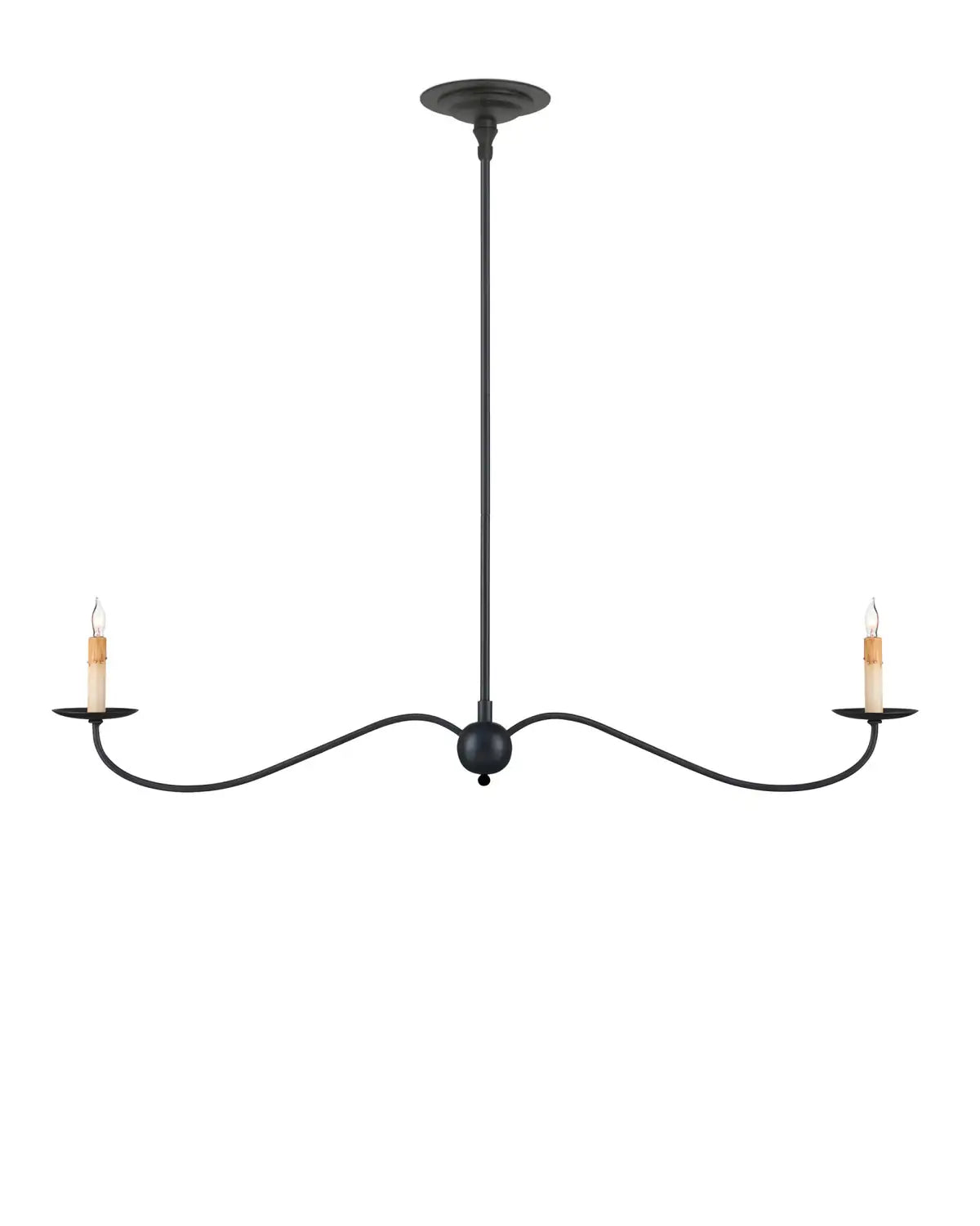 CURREY & COMPANY, SAXON LINEAR CHANDELIER, CHANDELIER LIGHT