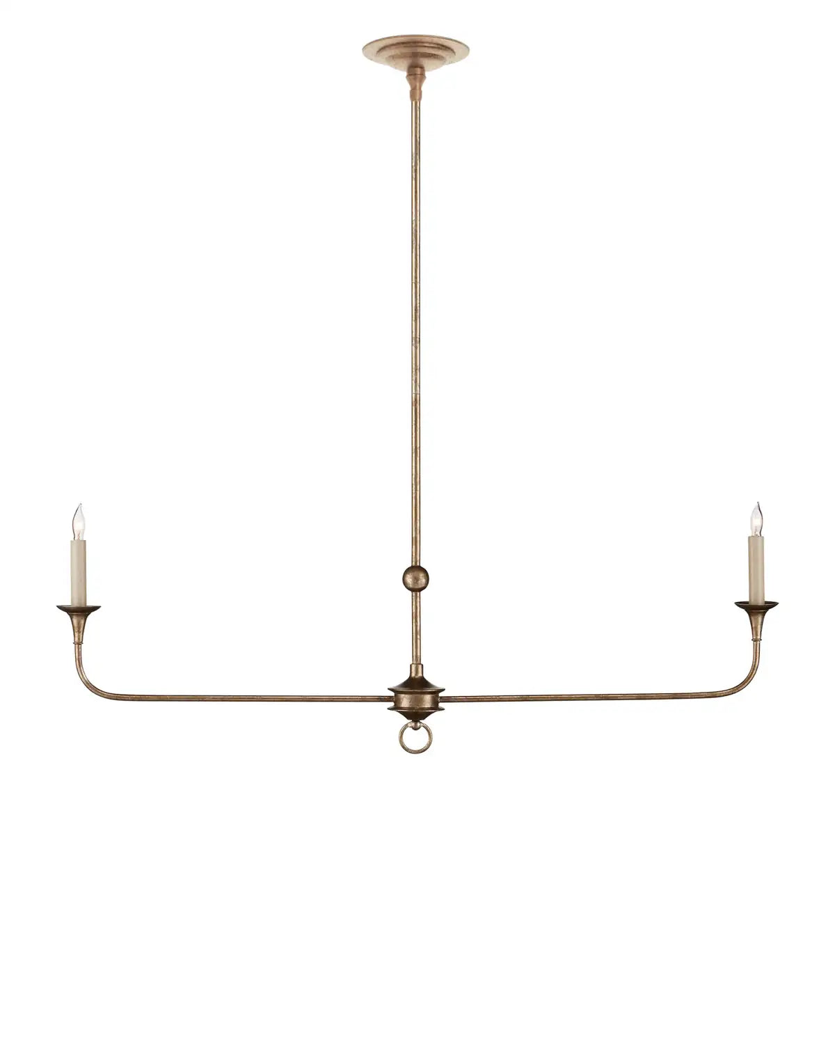 CURREY & COMPANY, NOTTAWAY LINEAR CHANDELIER, CHANDELIER LIGHT