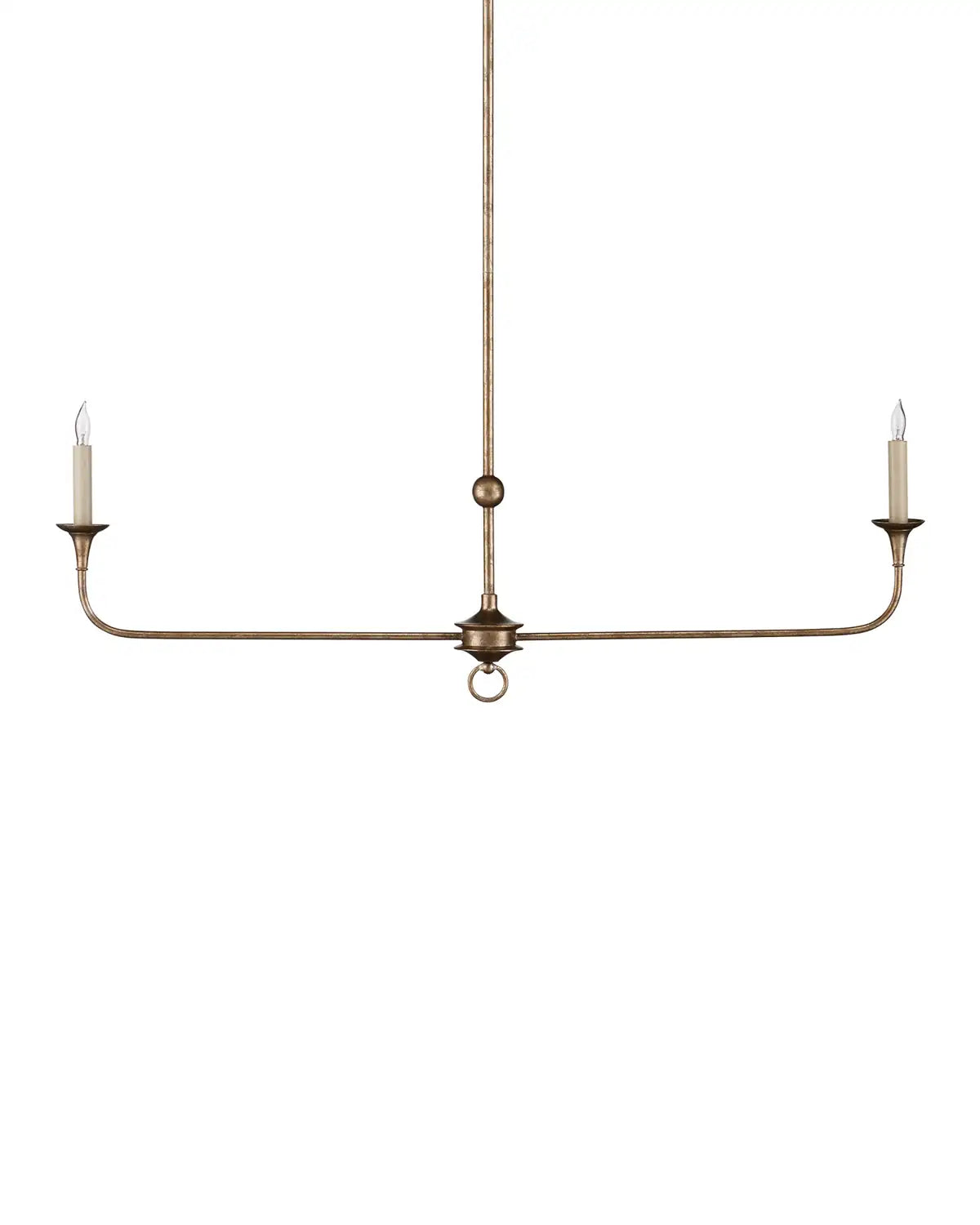 CURREY & COMPANY, NOTTAWAY LINEAR CHANDELIER, CHANDELIER LIGHT