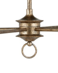 CURREY & COMPANY, NOTTAWAY TWO-TIER CHANDELIER, CHANDELIER LIGHT