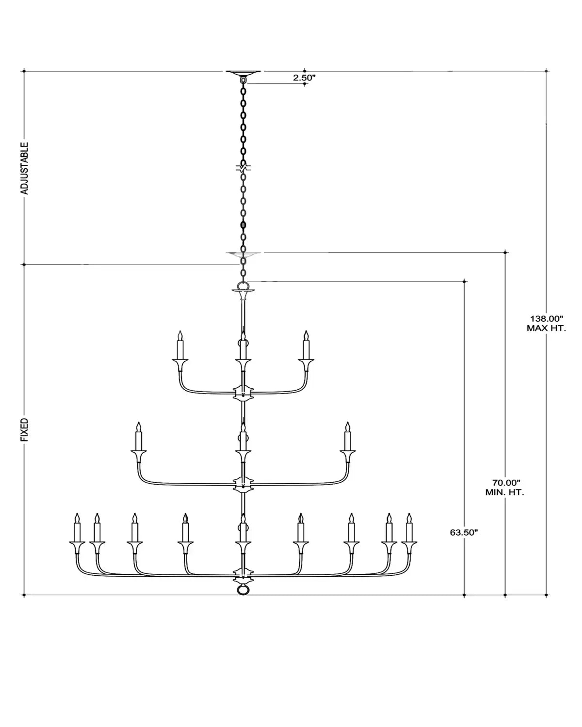 CURREY & COMPANY, NOTTAWAY GRANDE CHANDELIER, CHANDELIER LIGHT