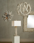 CURREY & COMPANY, DRIFTWOOD ORB CHANDELIER, CHANDELIER LIGHT