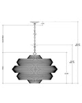 CURREY & COMPANY, ANTIBES CHANDELIER, CHANDELIER LIGHT