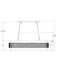 CURREY & COMPANY, MONREALE OVAL CHANDELIER, CHANDELIER LIGHT