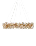 CURREY & COMPANY, CRYSTAL BUD GRANDE RING CHANDELIER, CHANDELIER LIGHT