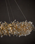 CURREY & COMPANY, CRYSTAL BUD GRANDE RING CHANDELIER, CHANDELIER LIGHT