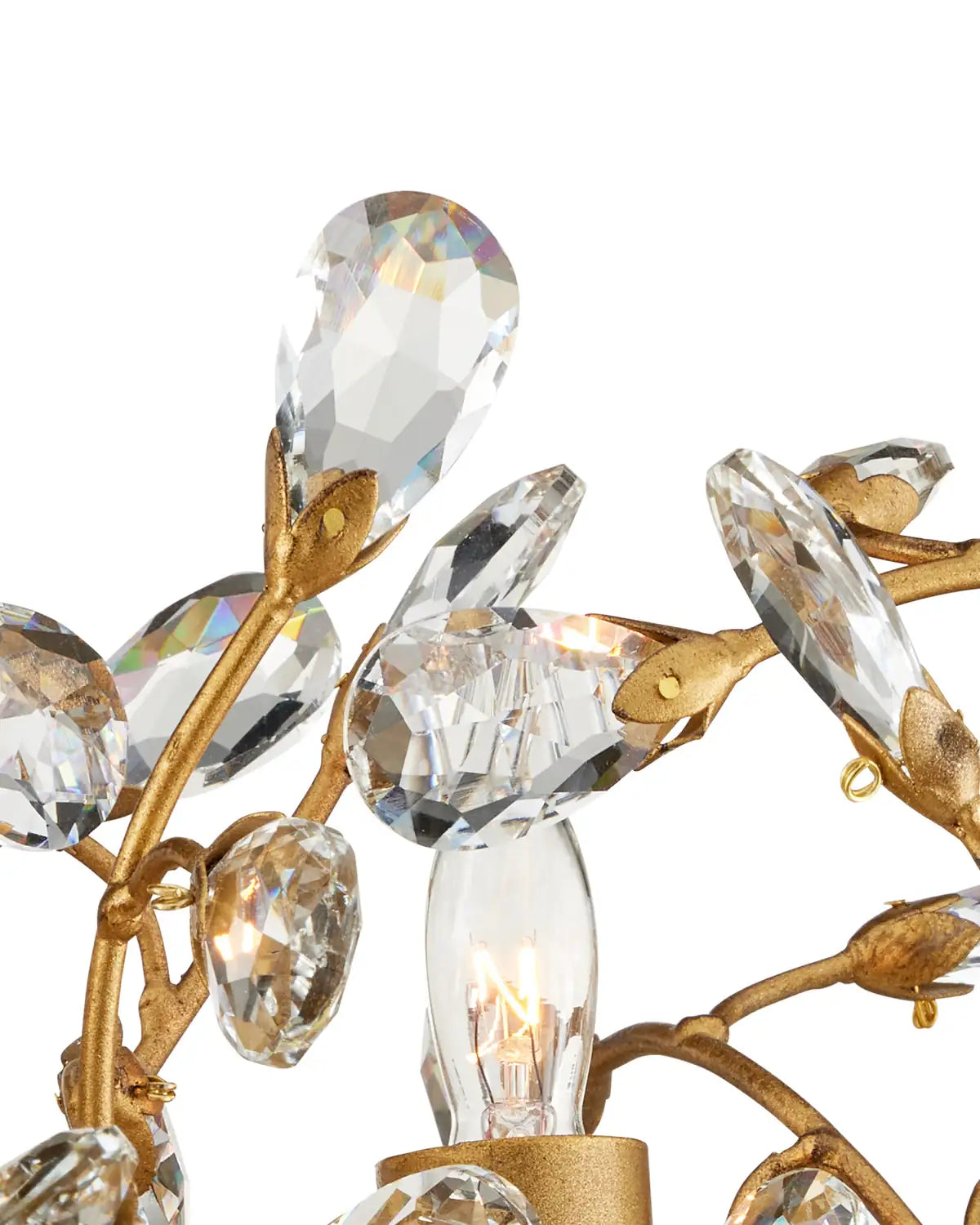 CURREY & COMPANY, CRYSTAL BUD GRANDE RING CHANDELIER, CHANDELIER LIGHT