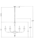 CURREY & COMPANY, ALEISTER CHANDELIER, CHANDELIER LIGHT