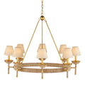 CURREY & COMPANY, VICHY CHANDELIER, CHANDELIER LIGHT