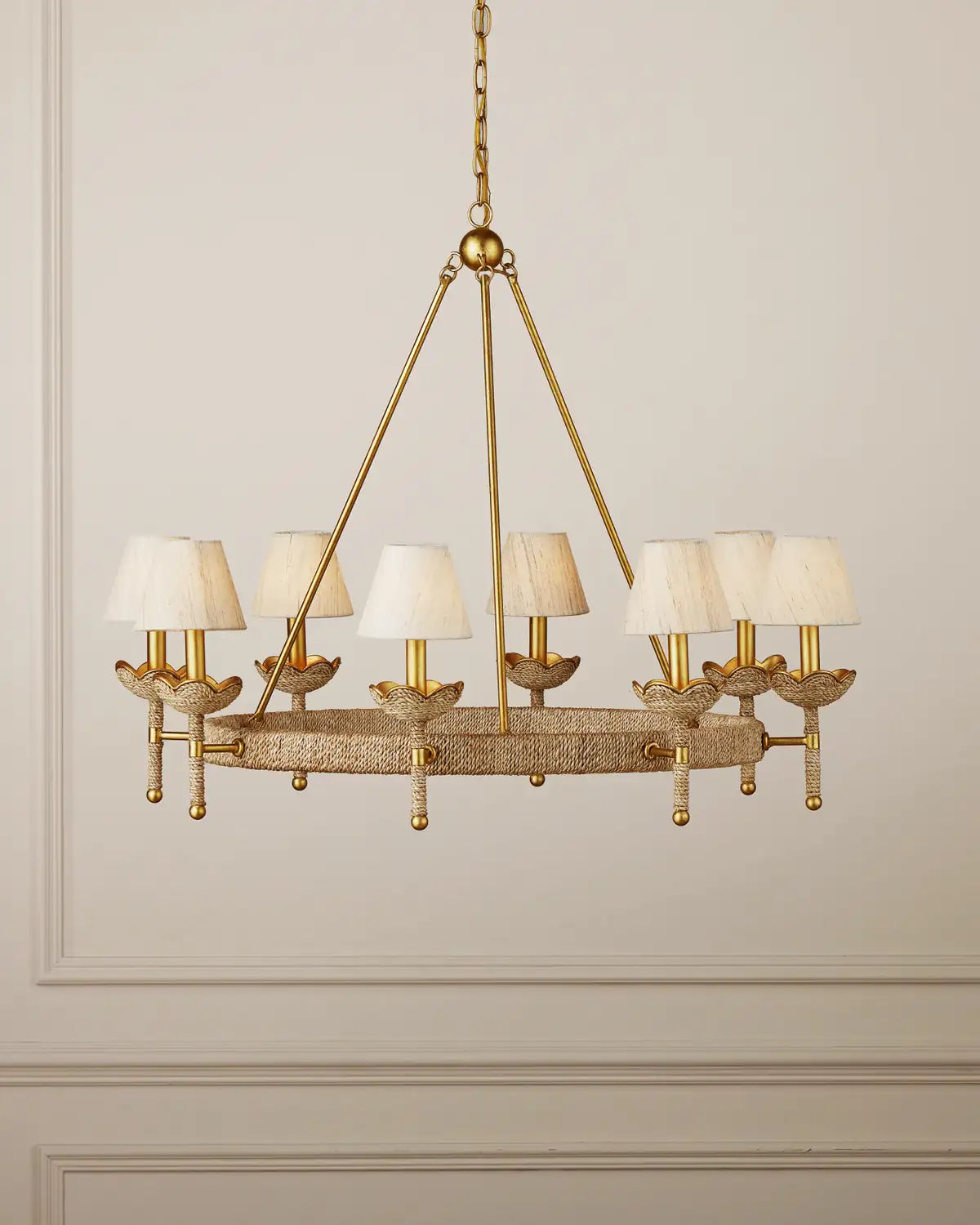 CURREY & COMPANY, VICHY CHANDELIER, CHANDELIER LIGHT