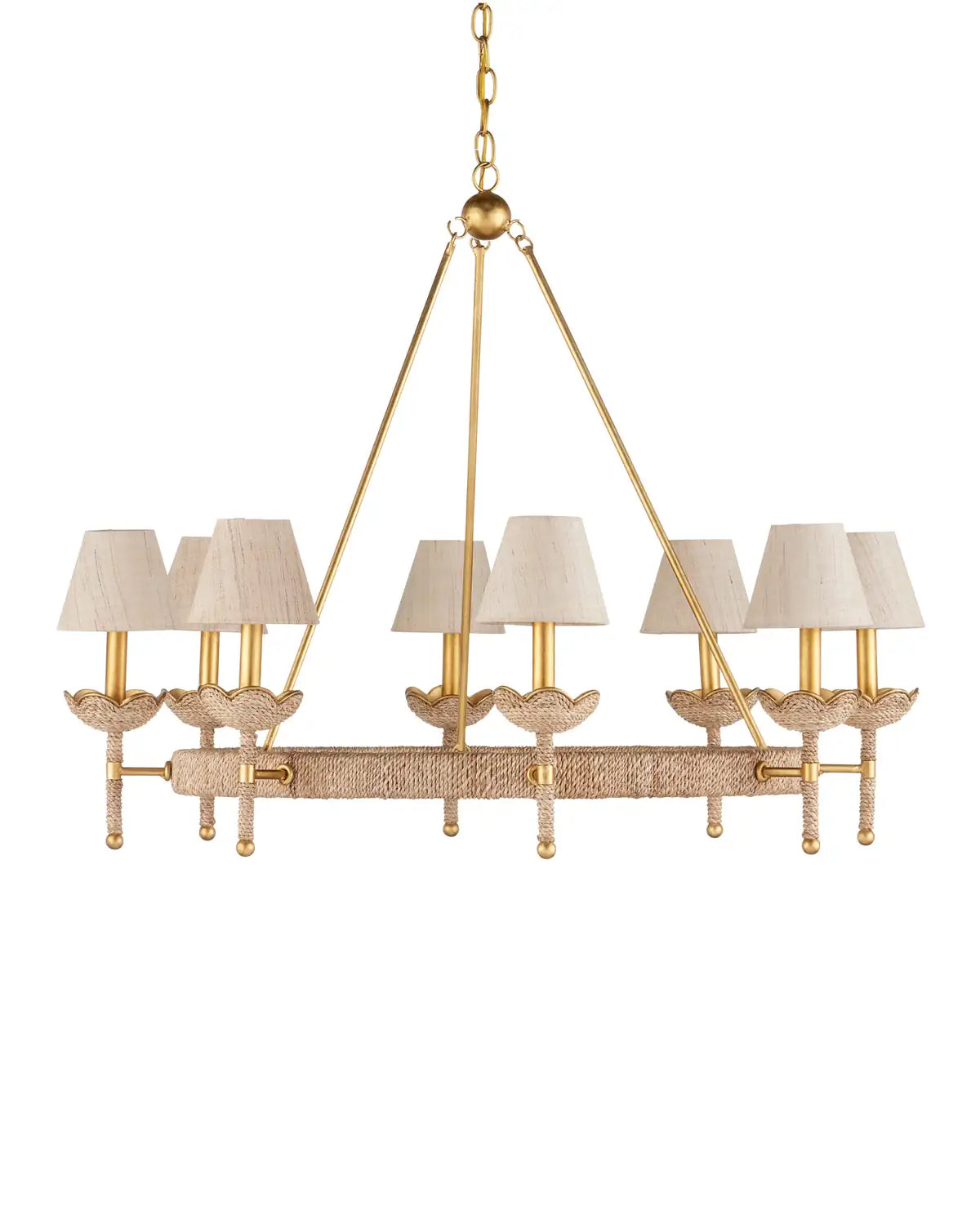 CURREY & COMPANY, VICHY CHANDELIER, CHANDELIER LIGHT