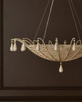 CURREY & COMPANY, KORG CHANDELIER, CHANDELIER LIGHT