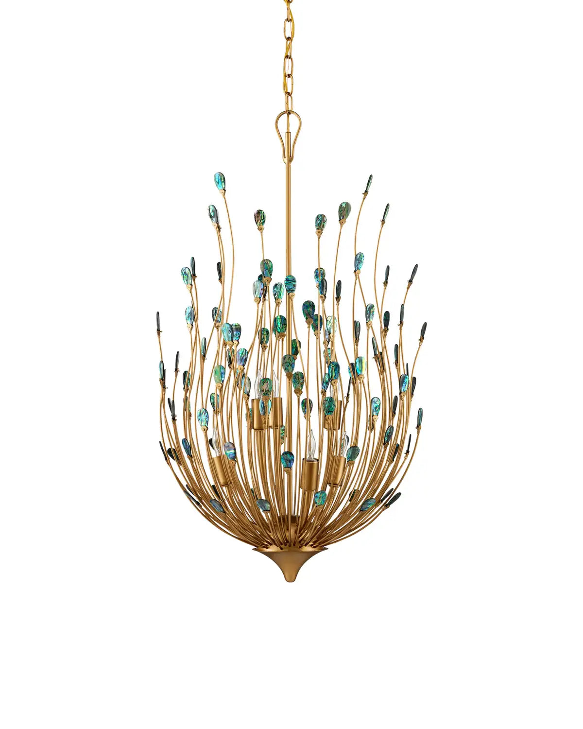 CURREY & COMPANY, DELPHOS CHANDELIER, CHANDELIER LIGHT