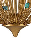 CURREY & COMPANY, DELPHOS CHANDELIER, CHANDELIER LIGHT