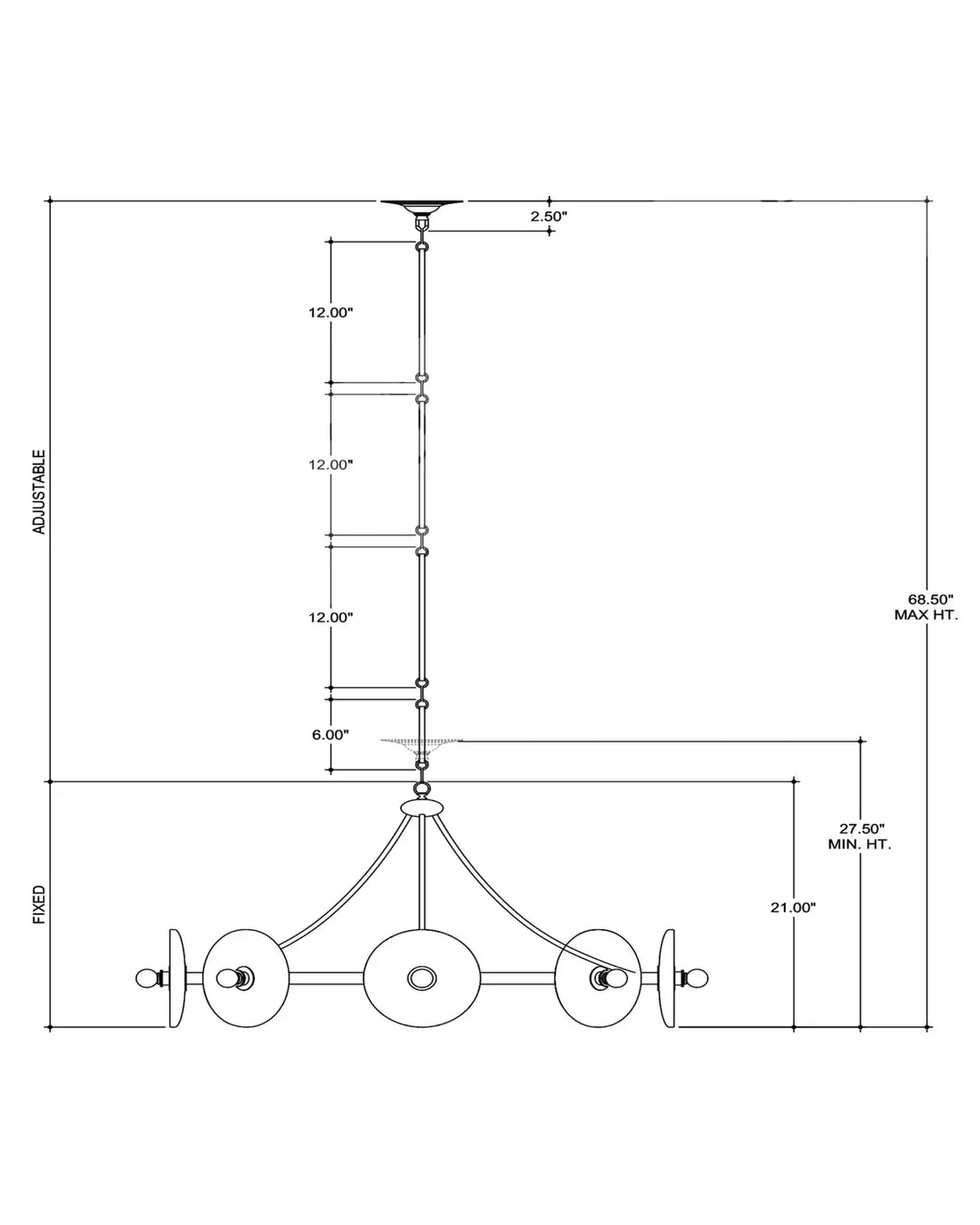 CURREY & COMPANY, CIRCUMSTELLAR DISC CHANDELIER, CHANDELIER LIGHT