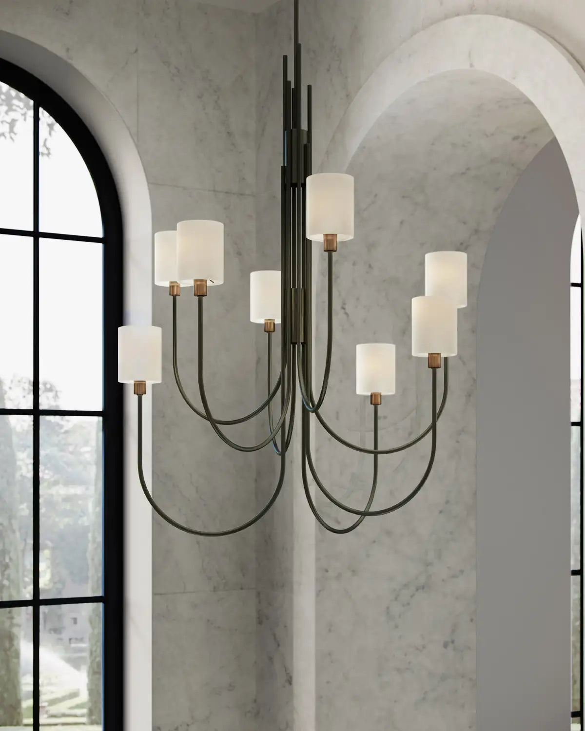 CURREY & COMPANY, ARCHETYPE CHANDELIER, CHANDELIER LIGHT