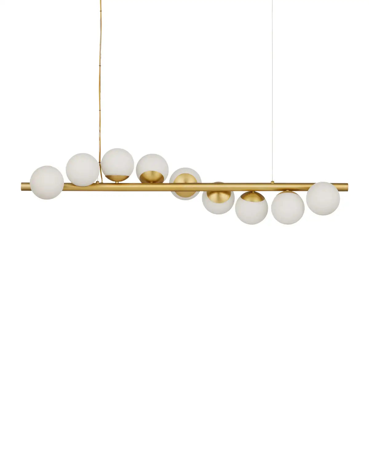 CURREY & COMPANY, BARCAROLLE LINEAR CHANDELIER, CHANDELIER LIGHT