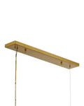 CURREY & COMPANY, BARCAROLLE LINEAR CHANDELIER, CHANDELIER LIGHT