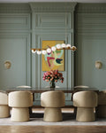 CURREY & COMPANY, BARCAROLLE LINEAR CHANDELIER, CHANDELIER LIGHT