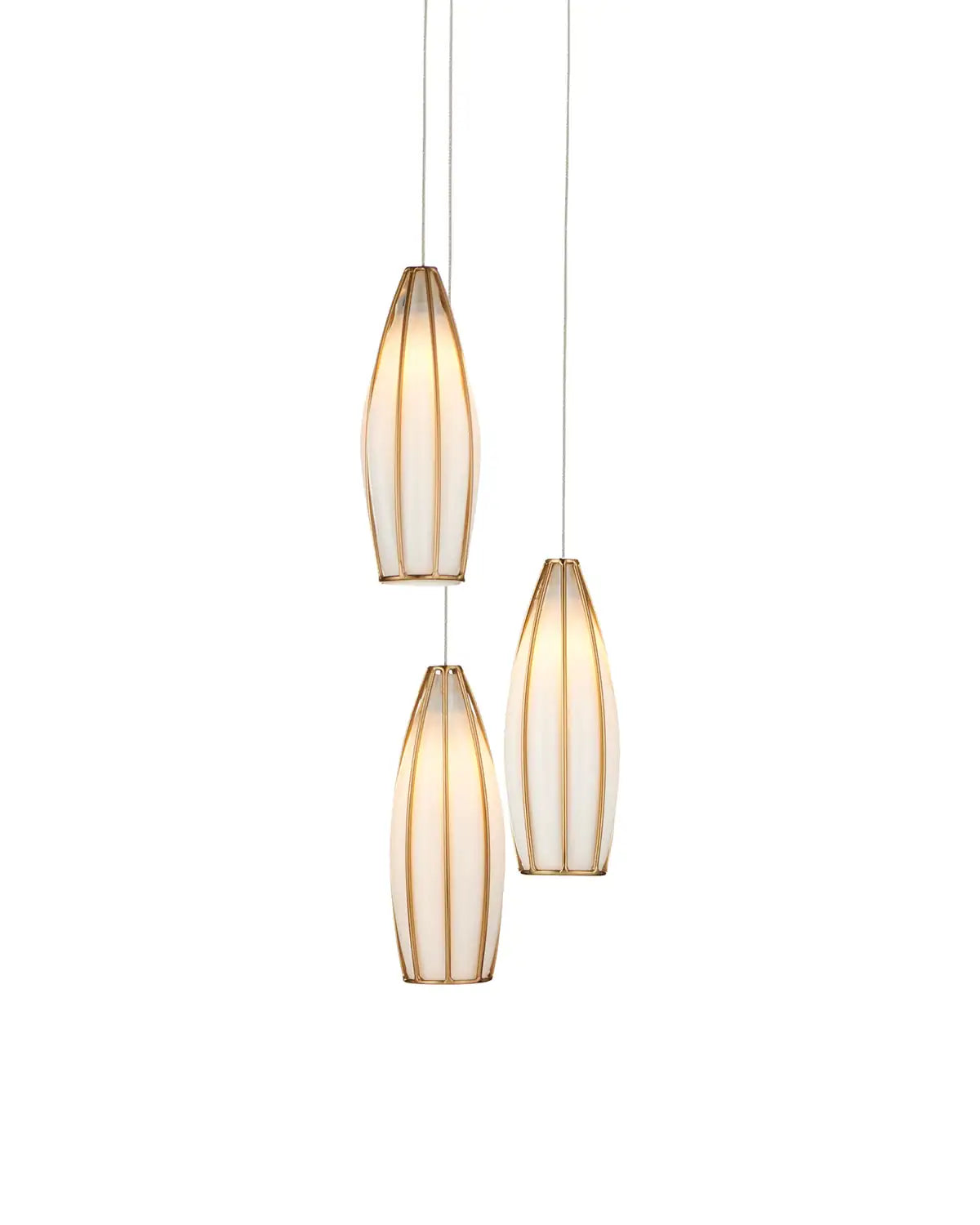 CURREY & COMPANY, PARISH MULTI-DROP PENDANT, PENDANT LIGHT
