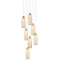 CURREY & COMPANY, PARISH MULTI-DROP PENDANT, PENDANT LIGHT