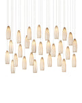 CURREY & COMPANY, PARISH LINEAR MULTI-DROP PENDANT, PENDANT LIGHT