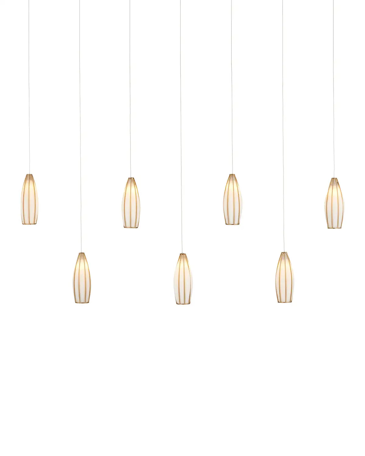 CURREY & COMPANY, PARISH LINEAR MULTI-DROP PENDANT, PENDANT LIGHT