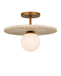 CURREY & COMPANY, APRICITY SEMI-FLUSH MOUNT, SEMI FLUSH MOUNT LIGHT
