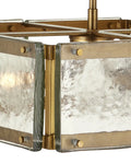 CURREY & COMPANY, COUNTERVAIL SQUARE SEMI-FLUSH MOUNT, SEMI FLUSH MOUNT LIGHT