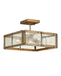 CURREY & COMPANY, COUNTERVAIL SQUARE SEMI-FLUSH MOUNT, SEMI FLUSH MOUNT LIGHT