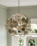 CURREY & COMPANY, LUNARIA ORB CHANDELIER, CHANDELIER LIGHT