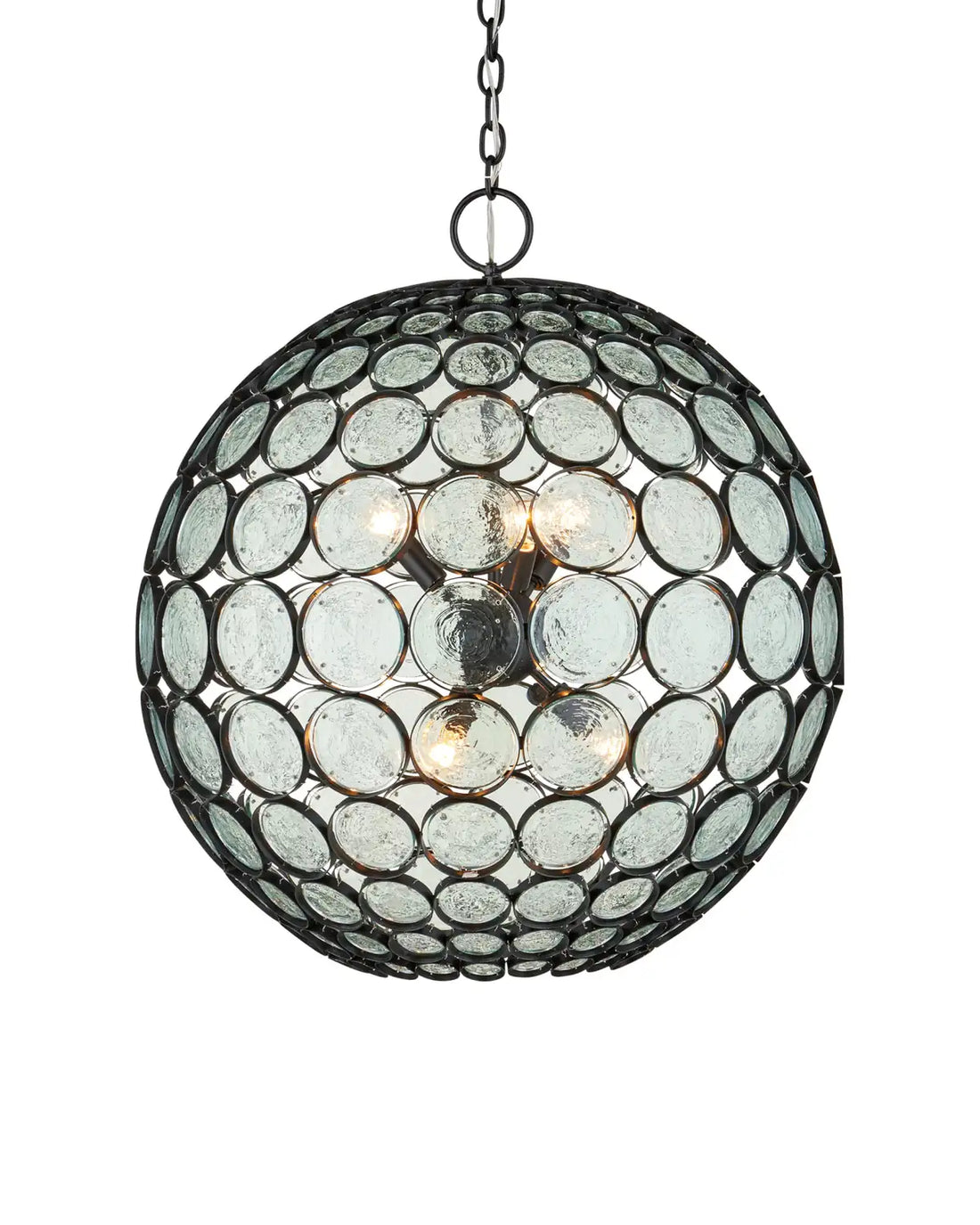 CURREY & COMPANY, ETUDE ORB CHANDELIER, CHANDELIER LIGHT