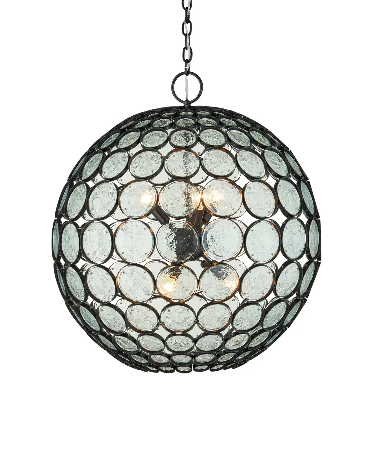 CURREY & COMPANY, ETUDE ORB CHANDELIER, CHANDELIER LIGHT
