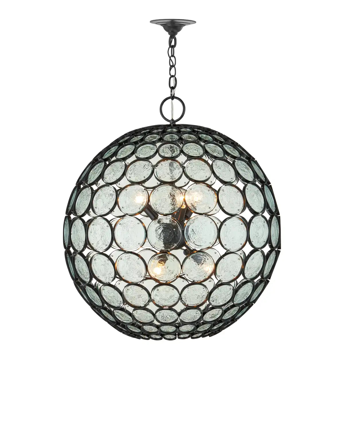 CURREY & COMPANY, ETUDE ORB CHANDELIER, CHANDELIER LIGHT