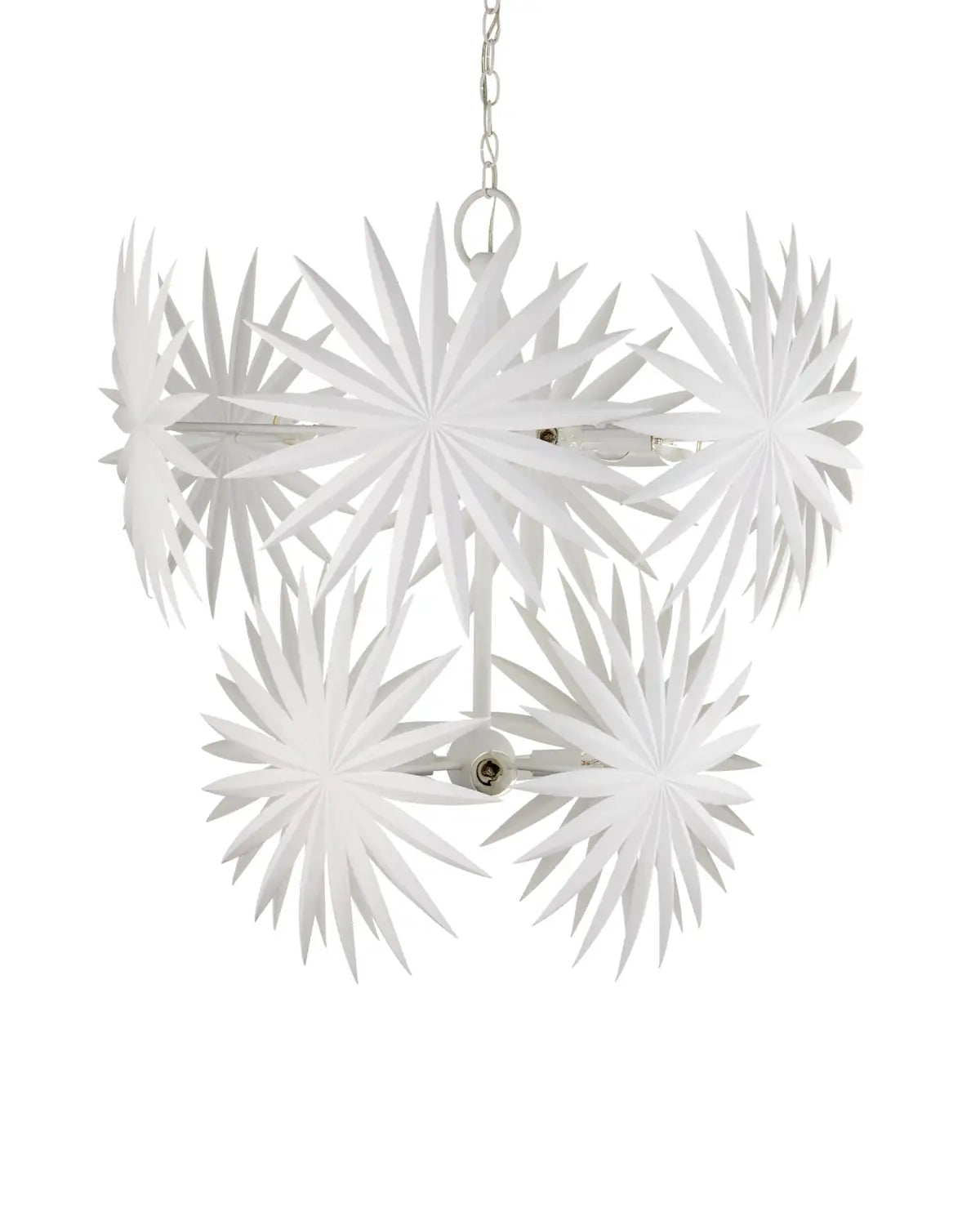 CURREY & COMPANY, BISMARKIA CHANDELIER, CHANDELIER LIGHT
