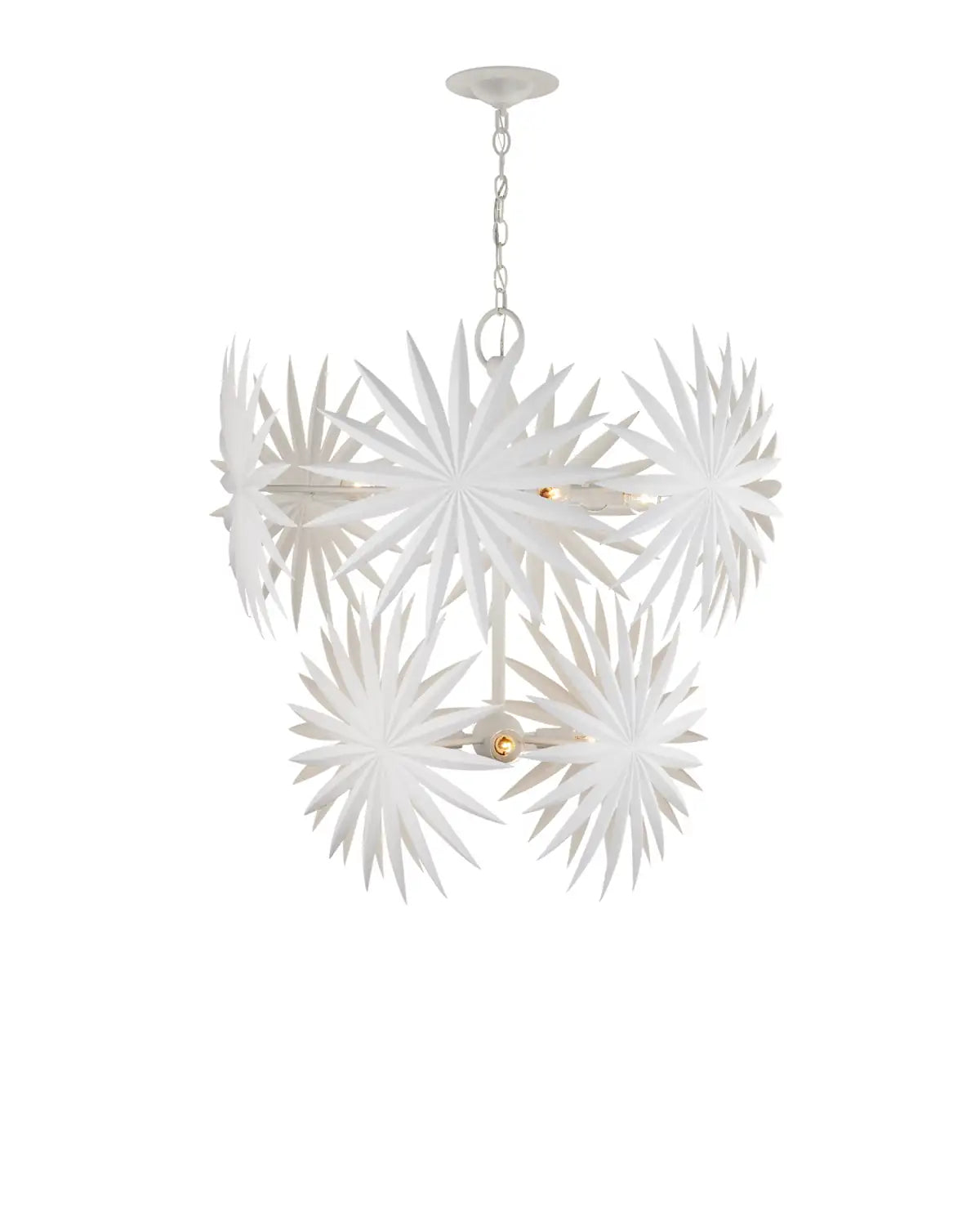 CURREY & COMPANY, BISMARKIA CHANDELIER, CHANDELIER LIGHT