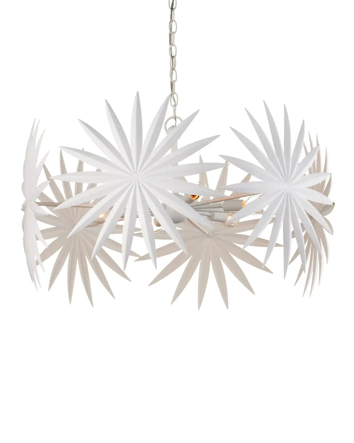 CURREY & COMPANY, BISMARKIA CHANDELIER, CHANDELIER LIGHT