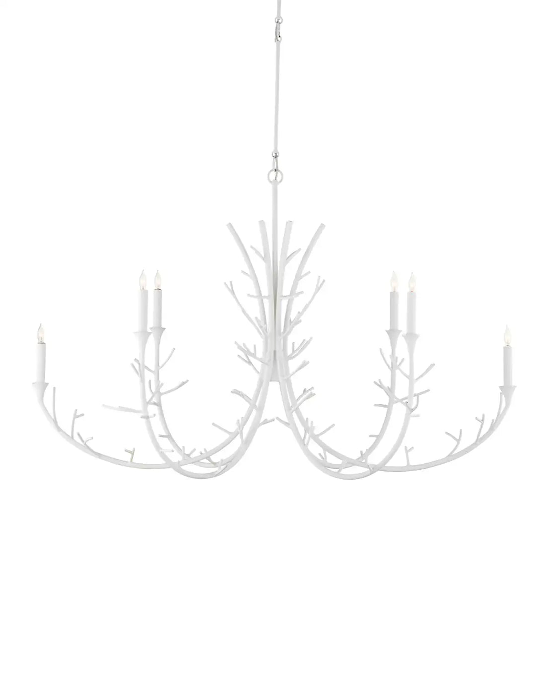 CURREY & COMPANY, TWIGGY OVAL CHANDELIER, CHANDELIER LIGHT