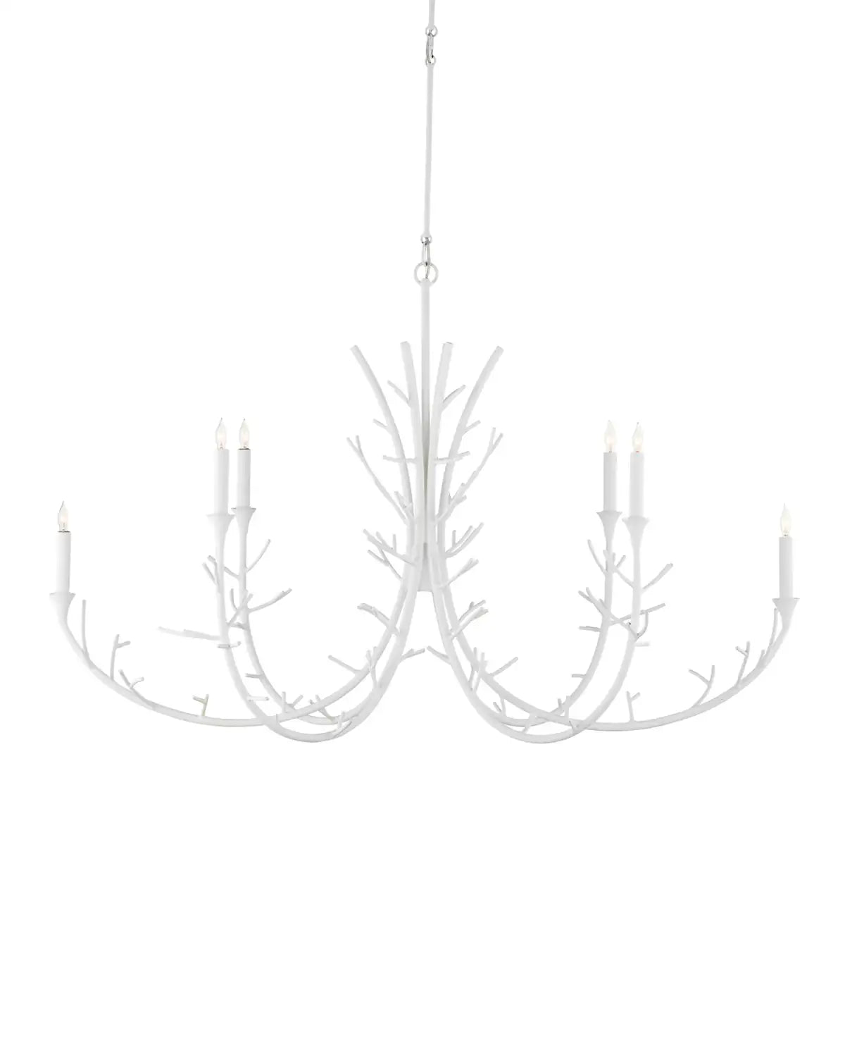 CURREY & COMPANY, TWIGGY OVAL CHANDELIER, CHANDELIER LIGHT