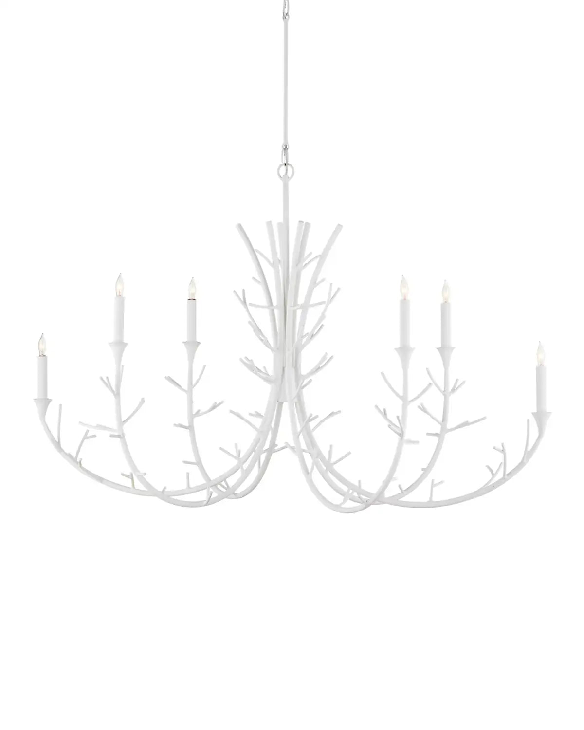 CURREY & COMPANY, TWIGGY OVAL CHANDELIER, CHANDELIER LIGHT