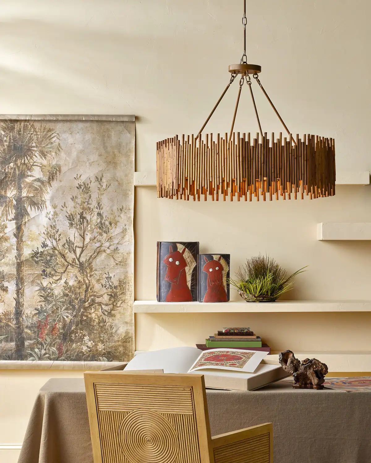 CURREY & COMPANY, TEAHOUSE CHANDELIER, CHANDELIER LIGHT
