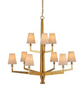 CURREY & COMPANY, GOLDFINCH CHANDELIER, CHANDELIER LIGHT
