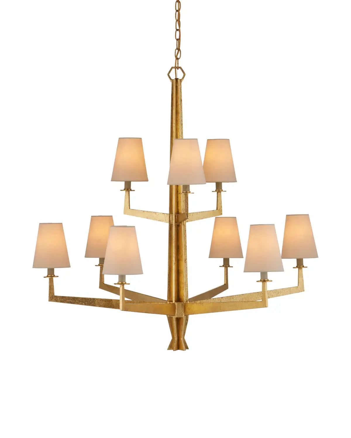CURREY & COMPANY, GOLDFINCH CHANDELIER, CHANDELIER LIGHT